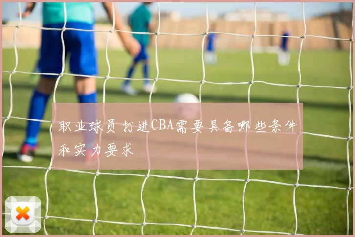 职业球员打进CBA需要具备哪些条件和实力要求
